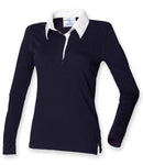 Front Row Ladies Classic Rugby Shirt-2