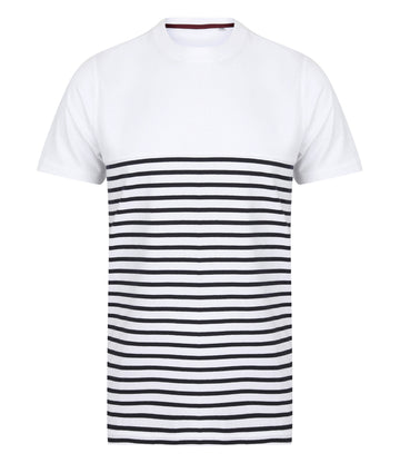 Front Row Unisex Breton Striped T-Shirt