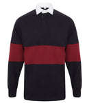 Front Row Panelled Rugby Shirt-4