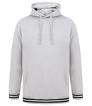 Front Row Unisex Striped Cuff Hoodie-4