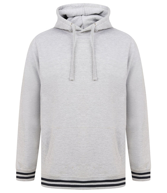 Front Row Unisex Striped Cuff Hoodie