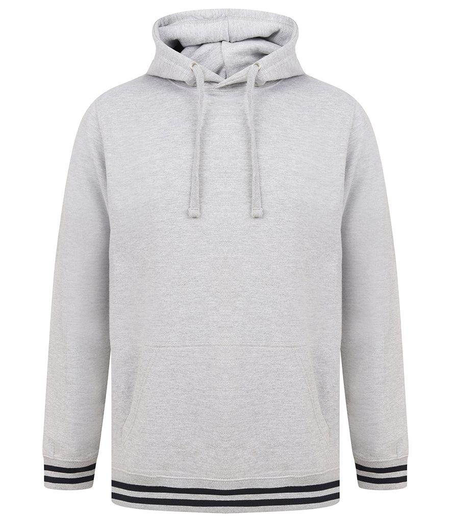 Front Row Unisex Striped Cuff Hoodie