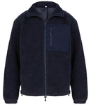 Front Row Recycled Sherpa Fleece Jacket-2
