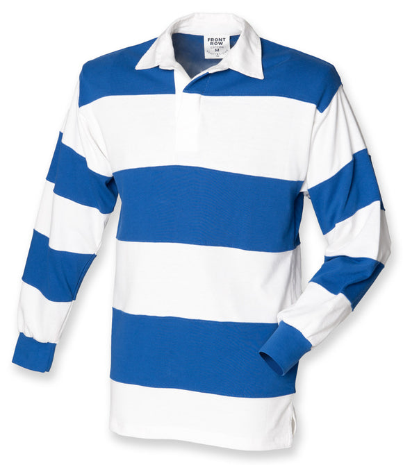 Front Row Sewn Stripe Rugby Shirt