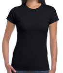 Gildan SoftStyle Ladies Fitted Ringspun T-Shirt-8