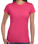Gildan SoftStyle Ladies Fitted Ringspun T-Shirt-11