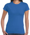 Gildan SoftStyle Ladies Fitted Ringspun T-Shirt-17