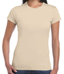 Gildan SoftStyle Ladies Fitted Ringspun T-Shirt-18