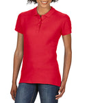 Gildan Ladies SoftStyle Double Pique Polo Shirt-6