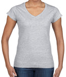 Gildan SoftStyle Ladies V Neck T-Shirt-10