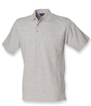 Henbury Classic Heavy Cotton Piqué Polo Shirt-6
