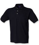 Henbury Classic Heavy Cotton Piqué Polo Shirt-7
