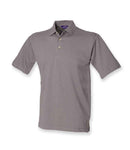 Henbury Classic Heavy Cotton Piqué Polo Shirt-11
