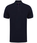 Henbury Modern Fit Cotton Piqué Polo Shirt-2