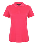 Henbury Ladies Modern Fit Cotton Pique Polo Shirt-6