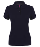 Henbury Ladies Modern Fit Cotton Pique Polo Shirt-7