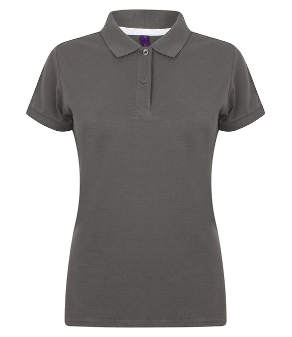 Henbury Ladies Modern Fit Cotton Pique Polo Shirt