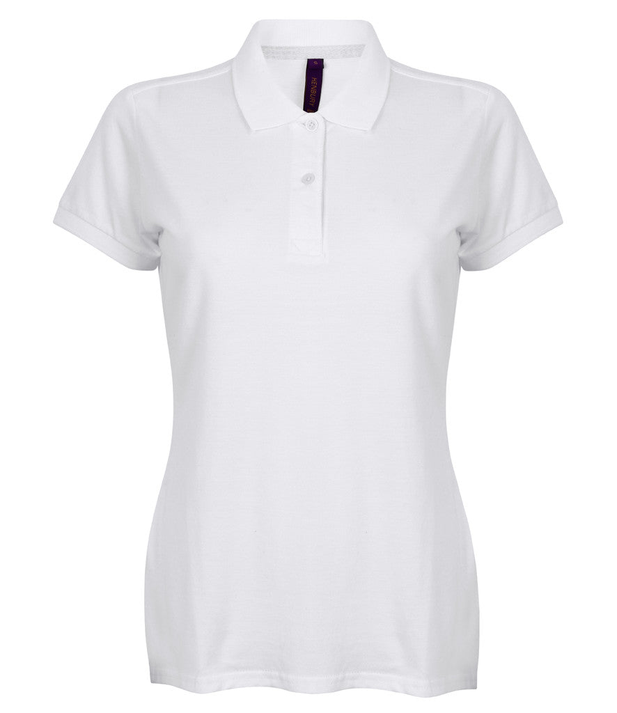 Henbury Ladies Modern Fit Cotton Pique Polo Shirt