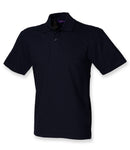 Henbury Unisex Stretch Cotton Pique Polo Shirt-5