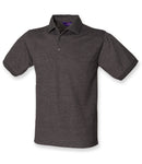 Henbury Heavy Poly/Cotton Piqué Polo Shirt-5