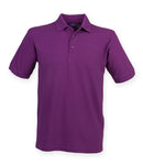 Henbury Heavy Poly/Cotton Piqué Polo Shirt-5