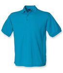 Henbury Heavy Poly/Cotton Piqué Polo Shirt-9