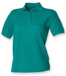 Henbury Ladies Poly/Cotton Piqué Polo Shirt-5