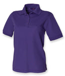 Henbury Ladies Poly/Cotton Piqué Polo Shirt-3