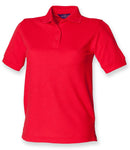 Henbury Ladies Poly/Cotton Piqué Polo Shirt-4