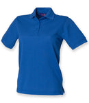 Henbury Ladies Poly/Cotton Piqué Polo Shirt-5