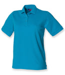 Henbury Ladies Poly/Cotton Piqué Polo Shirt-7