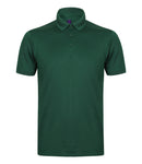 Henbury Slim Fit Stretch Microfine Piqué Polo Shirt-5