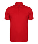 Henbury Slim Fit Stretch Microfine Piqué Polo Shirt-9