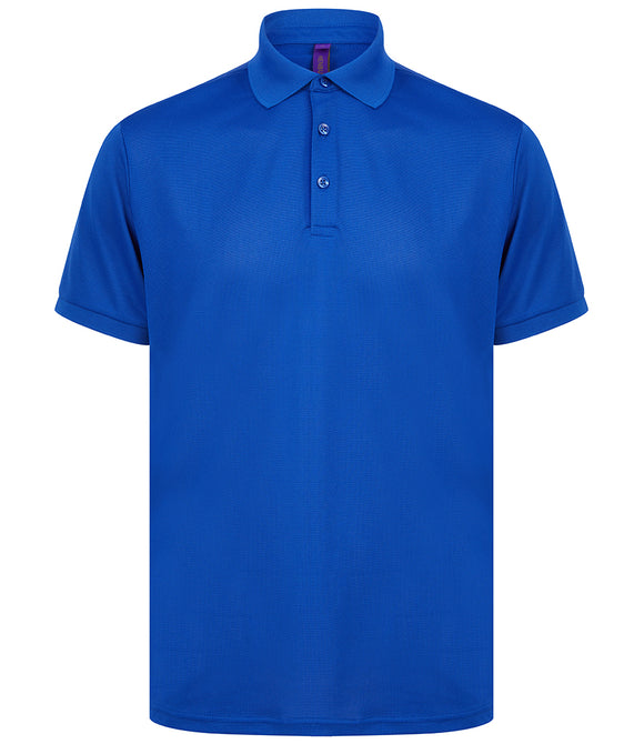 Henbury Recycled Polyester Piqué Polo Shirt