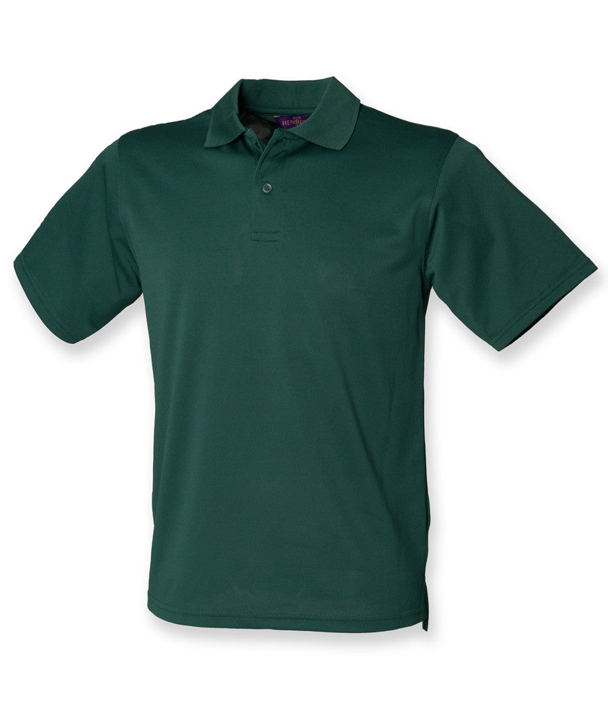 Henbury Coolplus Wicking Piqué Polo Shirt