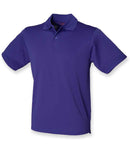 Henbury Coolplus Wicking Piqué Polo Shirt-9