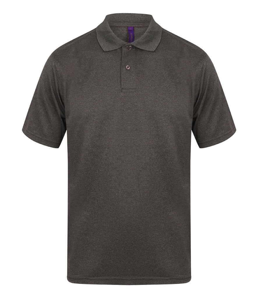 Henbury Coolplus Wicking Piqué Polo Shirt