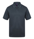 Henbury Coolplus Wicking Piqué Polo Shirt-4