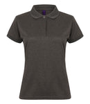 Henbury Ladies Coolplus Wicking Pique Polo Shirt-11