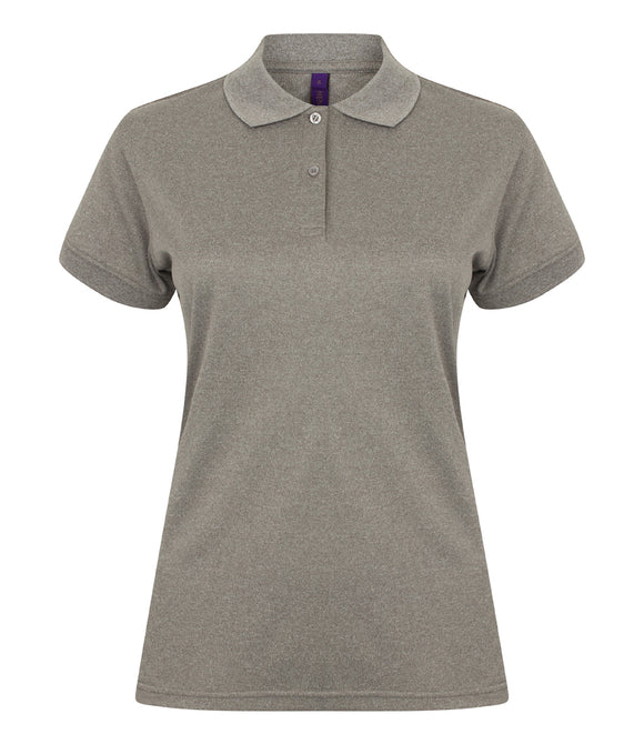 Henbury Ladies Coolplus Wicking Pique Polo Shirt