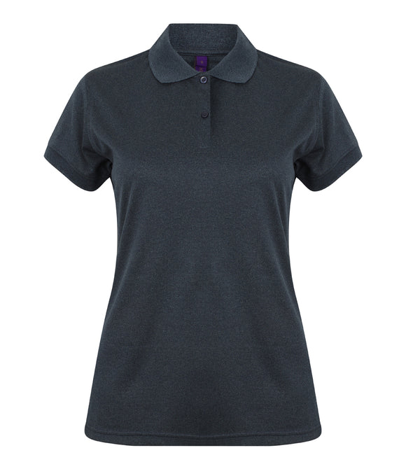 Henbury Ladies Coolplus Wicking Pique Polo Shirt