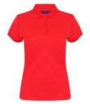 Henbury Ladies Coolplus Wicking Pique Polo Shirt-9