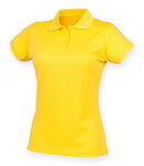 Henbury Ladies Coolplus Wicking Pique Polo Shirt-15