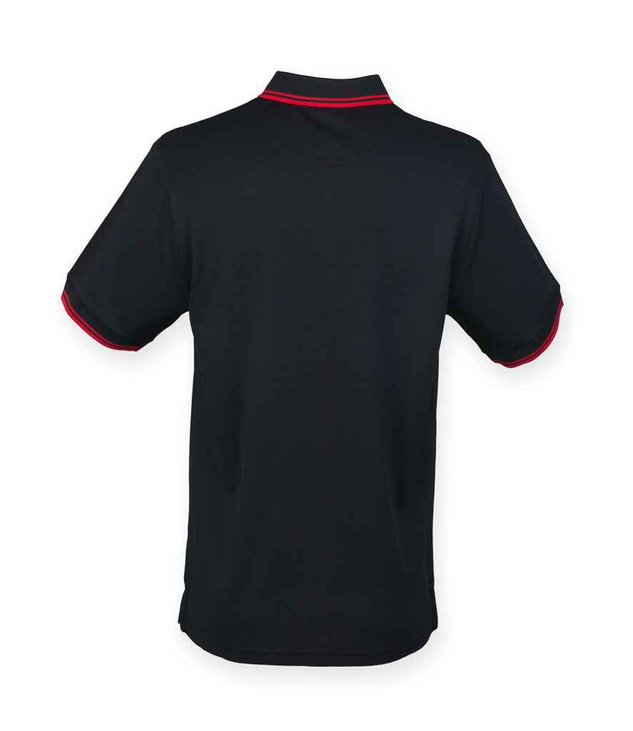 H482 Black/Red Back