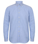 Henbury Modern Long Sleeve Classic Fit Oxford Shirt-5
