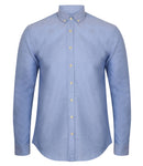 Henbury Modern Long Sleeve Slim Fit Oxford Shirt-6
