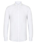 Henbury Modern Long Sleeve Slim Fit Oxford Shirt-7
