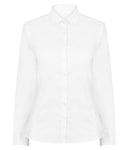Henbury Ladies Modern Long Sleeve Regular Fit Oxford Shirt-6