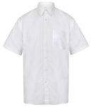 Henbury Short Sleeve Classic Oxford Shirt-7