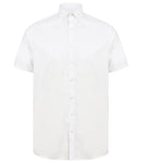 Henbury Modern Short Sleeve Slim Fit Oxford Shirt-6